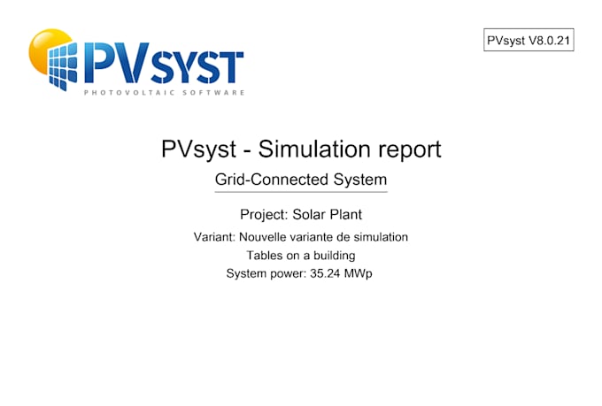design solar pv plants